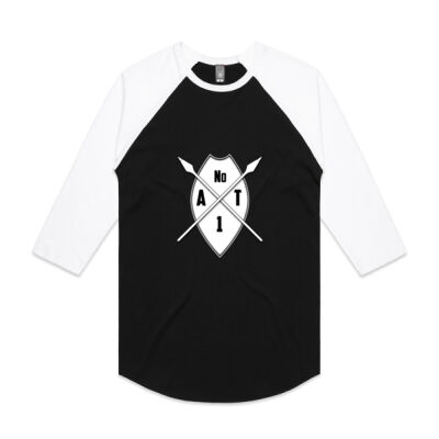 Shield and Sword, 3/4 Tee Thumbnail